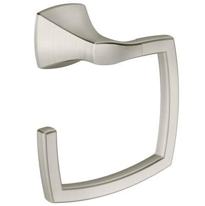 Brushed Nickel Towel Ring by Moen