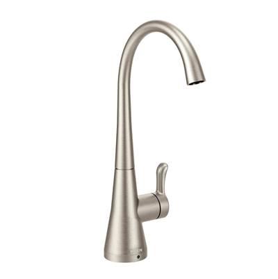 Sip Transitional Cold Water Kitchen Beverage Faucet with Optional Filtration System, Spot Resist Stainless