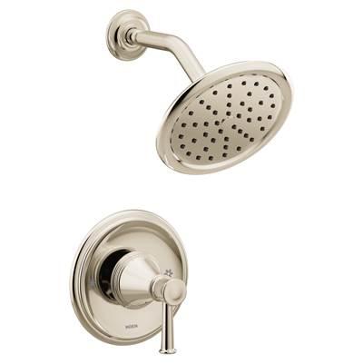 Belfield 1-Handle Posi-Temp Eco-Performance Shower Only Trim Kit in Polished Nickel (Valve Sold Separately) by Moen