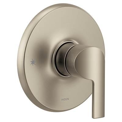 Doux M-CORE 3-Series 1-Handle Valve Trim Kit in Brushed Nickel (Valve Sold Separately) by Moen