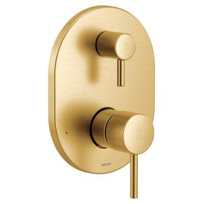 Align M-CORE 3-Series 2-Handle Shower Trim with Integrated Transfer Valve in Brushed Gold (Valve Sold Separately)