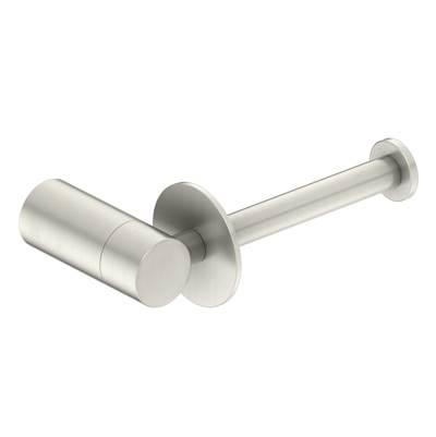 Brushed Nickel Single-Post Paper Holder by Moen
