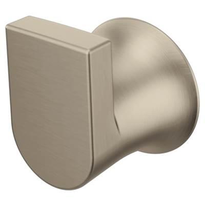 Brushed Nickel Single Robe Hook by Moen