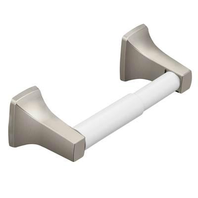 Brushed Nickel Paper Holder by Moen