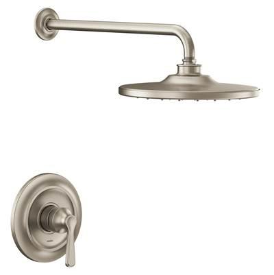 Colinet M-CORE 2-Series Eco Performance 1-Handle Shower Trim Kit in Brushed Nickel (Valve Sold Separately) by Moen