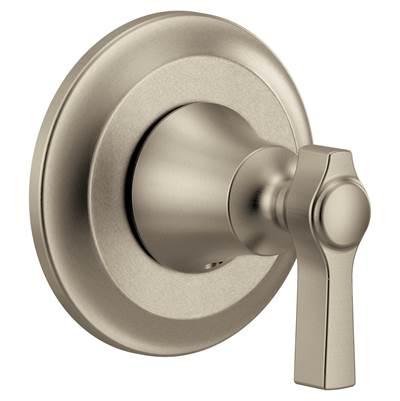 Flara 1-Handle M-CORE Transfer Valve Trim Kit in Brushed Nickel (Valve Sold Separately) by Moen