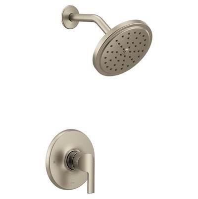 Doux M-CORE 3-Series 1-Handle Eco-Performance Shower Trim Kit in Brushed Nickel (Valve Sold Separately) by Moen