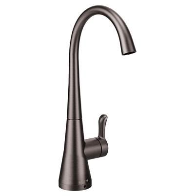 Sip Transitional Beverage Faucet with Optional Filtration System (Sold Separately), Black Stainless