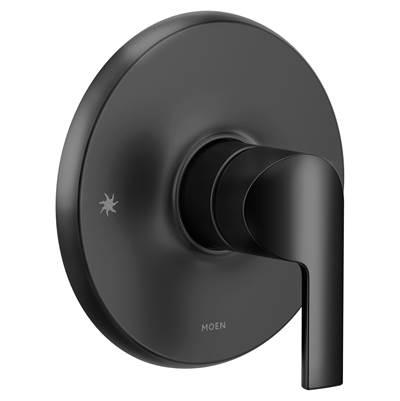 Doux M-CORE 3-Series 1-Handle Valve Trim Kit in Matte Black (Valve Sold Separately) by Moen