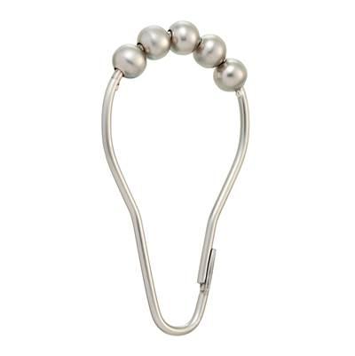 Brushed Nickel Shower Curtain Rings