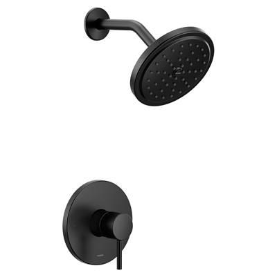 Align M-CORE 3-Series 1-Handle Shower Trim Kit in Matte Black (Valve Sold Separately) by Moen