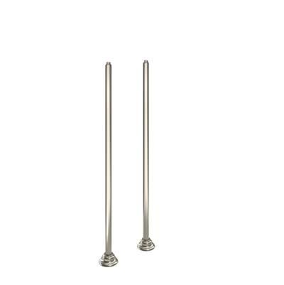 Weymouth Floor Mount Tub Filler Risers in Brushed Nickel by Moen