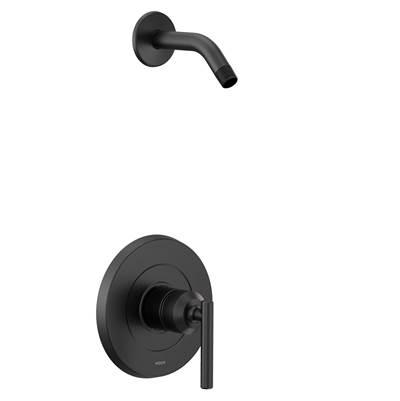 Gibson M-CORE 2-Series 1-Handle Shower Trim Kit in Matte Black (Valve Sold Separately) by Moen