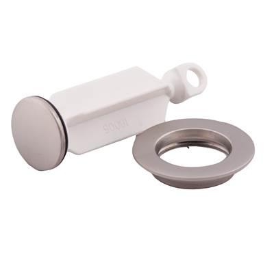 Replacement Bathroom Sink Drain Plug and Seat, Brushed Nickel by Moen