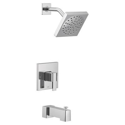 90 Degree M-CORE 3-Series 1-Handle Eco-Performance Tub and Shower Trim Kit in Chrome (Valve Sold Separately)