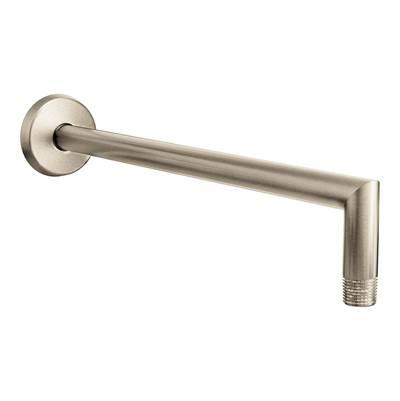 Arris 14-Inch Rainshower Straight Shower Arm and Flange, Brushed Nickel by Moen