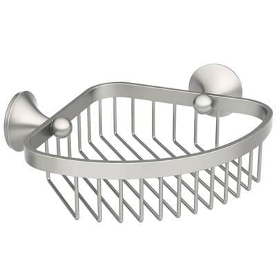 Brushed Nickel Shower Basket by Moen