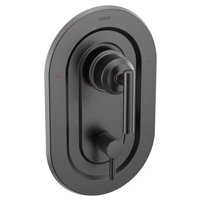 Gibson Posi-Temp with Built-in 3-Function Transfer Valve Trim Kit, Valve Required, Matte Black by Moen