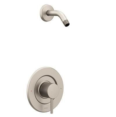 Align Posi-Temp Pressure Balancing Modern Shower Trim Kit without Showerhead Valve Required, Brushed Nickel