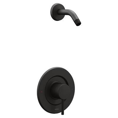 Align Single-Handle Posi-Temp Shower Faucet Trim Kit in Matte Black (Shower Head and Valve Sold Separately)