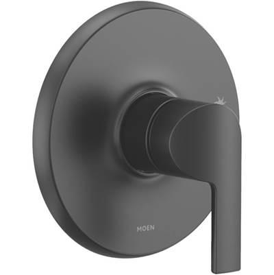 Doux M-CORE 2-Series Eco Performance 1-Handle Shower Trim Kit in Matte Black (Valve Sold Separately) by Moen