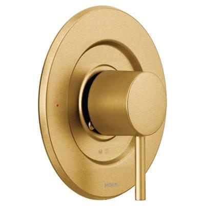 Align Moentrol Volume Control Modern Shower Valve Trim Kit, Valve Required, Brushed Gold by Moen