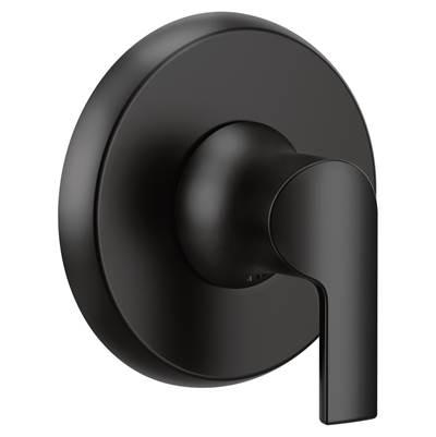Doux 1-Handle M-CORE Transfer Valve Trim Kit in Matte Black (Valve Sold Separately) by Moen