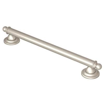 Brushed Nickel 12'' Designer Grab Bar by Moen
