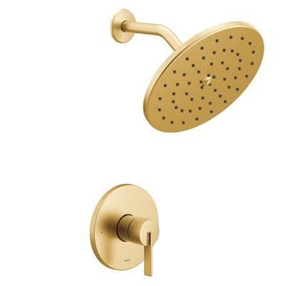 Cia M-CORE 3-Series 1-Handle Eco-Performance Shower Trim Kit in Brushed Gold (Valve Sold Separately) by Moen