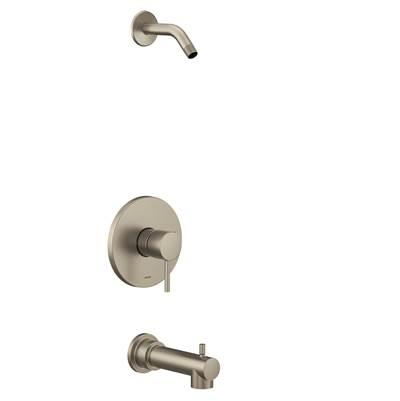 Align M-CORE 2-Series 1-Handle Tub and Shower Trim Kit in Brushed Nickel (Valve Sold Separately) by Moen