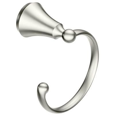 Brushed Nickel Towel Ring by Moen
