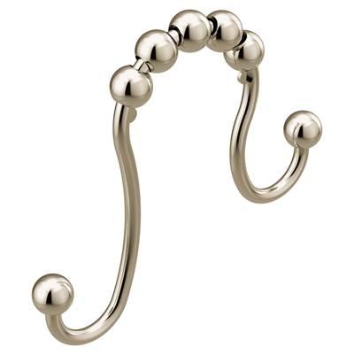 Polished Nickel Shower Curtain Rings by Moen