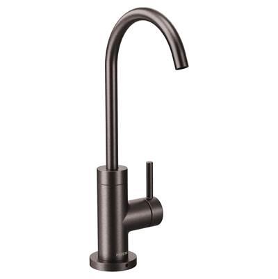 Moen K- Sip Modern Beverage Faucet with Optional Filtration System (Sold Separately), Black Stainless by Moen