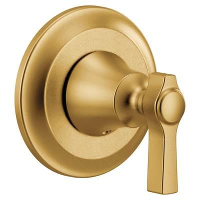 Flara 1-Handle M-CORE Transfer Valve Trim Kit in Brushed Gold (Valve Sold Separately) by Moen