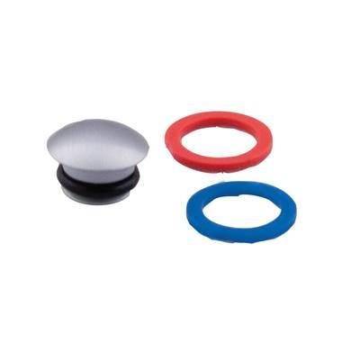 Handle Cap Kit - Brushed Chrome by Moen