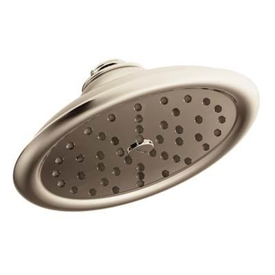 ExactTemp 7'' Eco-Performance One-Function Rainshower Showerhead with Immersion Technology, Nickel - Polished Nickel by Moen