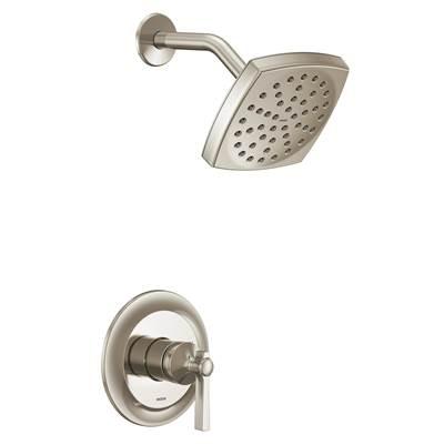 Flara M-CORE 2-Series Eco Performance 1-Handle Shower Trim Kit in Polished Nickel (Valve Sold Separately) by Moen