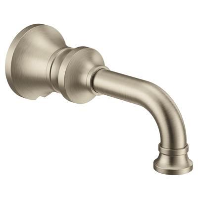 Colinet Traditional Non-diverting Tub Spout with Slip-fit CC Connection in Brushed Nickel by Moen