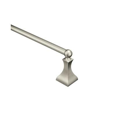 Brushed Nickel 24'' Towel Bar by Moen