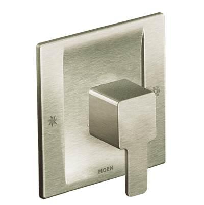 90-Degree 1-Handle Posi-Temp Valve Trim Kit in Brushed Nickel (Valve Sold Separately) by Moen