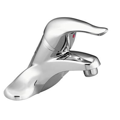 Chateau Chrome one-handle low arc bathroom faucet (Not CA / VT Compliant) by Moen