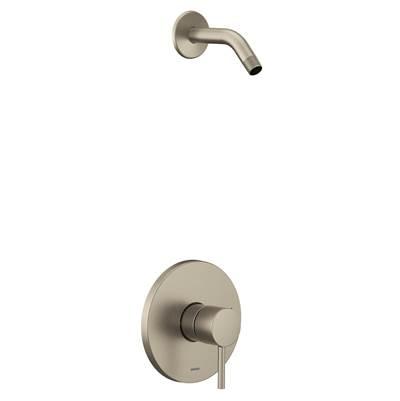 Align M-CORE 2-Series 1-Handle Shower Trim Kit in Brushed Nickel (Valve Sold Separately) by Moen