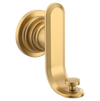 Brushed Gold Double Robe Hook by Moen