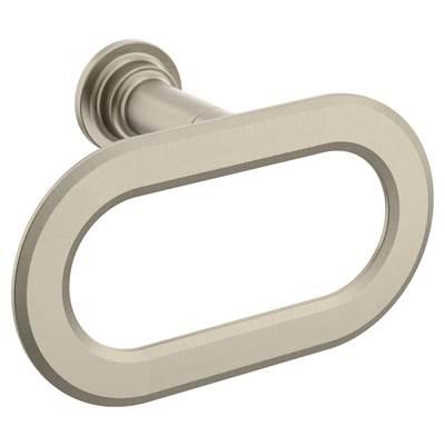 Brushed Nickel Towel Ring by Moen
