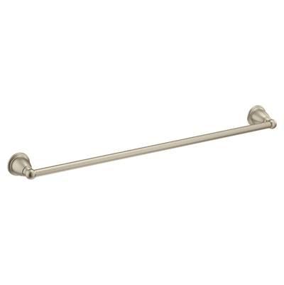 Brushed Nickel 24'' Towel Bar by Moen