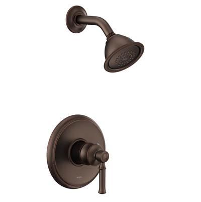 Dartmoor M-CORE 2-Series Eco Performance 1-Handle Shower Trim Kit in Oil Rubbed Bronze (Valve Sold Separately) by Moen