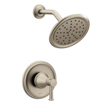 Belfield Single-Handle Posi-Temp Eco-Performance Shower Only Trim Kit in Brushed Nickel (Valve Sold Separately) by Moen