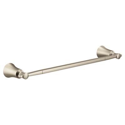 Brushed Nickel 24'' Towel Bar by Moen