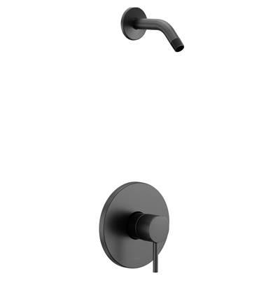 Align M-CORE 2-Series 1-Handle Shower Trim Kit in Matte Black (Valve Sold Separately) by Moen