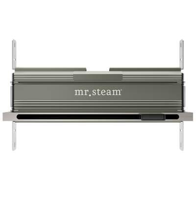Linear 16 in. W. Steamhead with AromaTherapy Reservoir in Brushed Nickel by Mr. Steam
